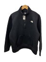 【中古】THE NORTH FACE◆TECH AIR SWEAT HALF ZIP_テックエアースウェットハーフジップ/L/ポリエステル/BLK【メンズウェア】(4)