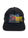 【中古】Supreme◆キャップ/--/ポリエステル/ブラック/無地/メンズ【服飾雑貨他】