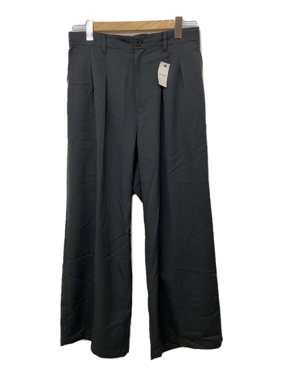 【中古】MAISON SPECIAL◆スラックスパンツ/2/ウール/GRY/11241461216【メンズウェア】