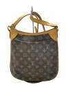 【中古】LOUIS VUITTON◆オデオンPM_モノグラム・キャンバス_BRW/PVC/BRW【バッグ】