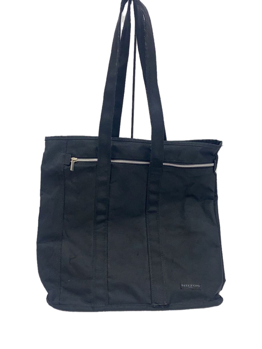 【中古】HILTON◆トートバッグ/--/BLK【バッグ】