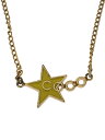 【中古】CHANEL◆ネックレス/星/ゴールド/トップ有/レディース/箱無【服飾雑貨他】
