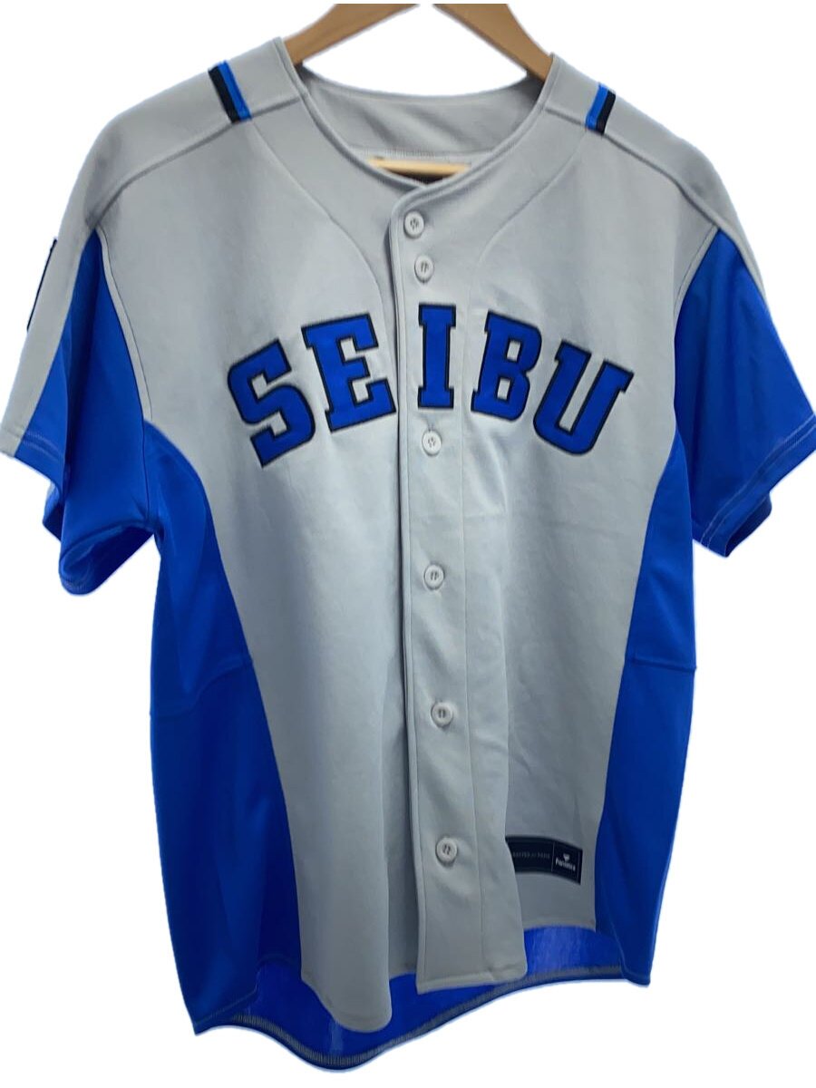 【中古】FANATIC◆埼玉西武ライオンズ/ユニフォーム/S/GRY【スポーツ】