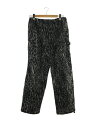 【中古】STUSSY◆WILDLIFE WOOL BEACH PANT/M/