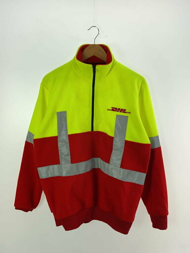 【中古】DHL/フリースジャケット/L/ポリエステル/YLW【メンズウェア】 【中古】DHL/フリースジャケット/L/ポリエステル/YLW【メンズウェア】