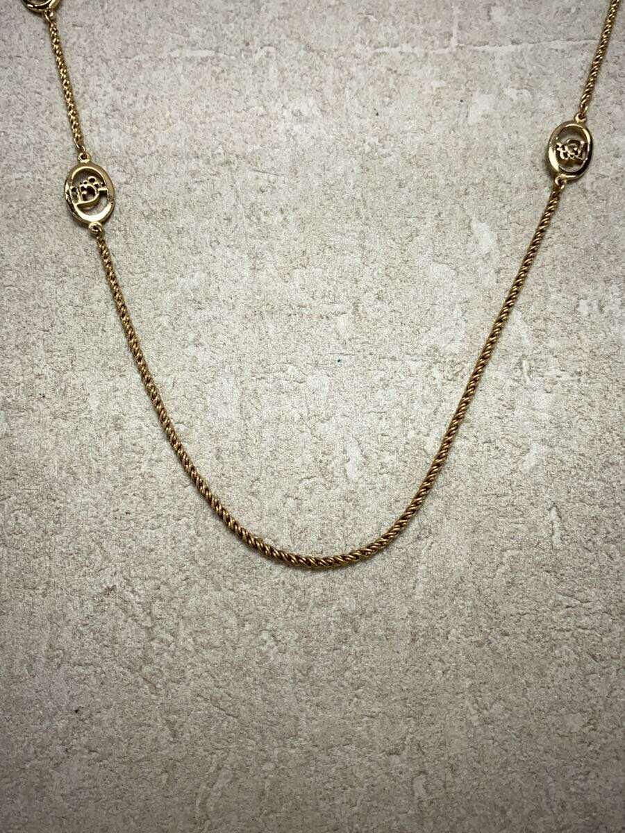【中古】Christian Dior◆ネックレス/--/ゴールド/レディース【服飾雑貨他】