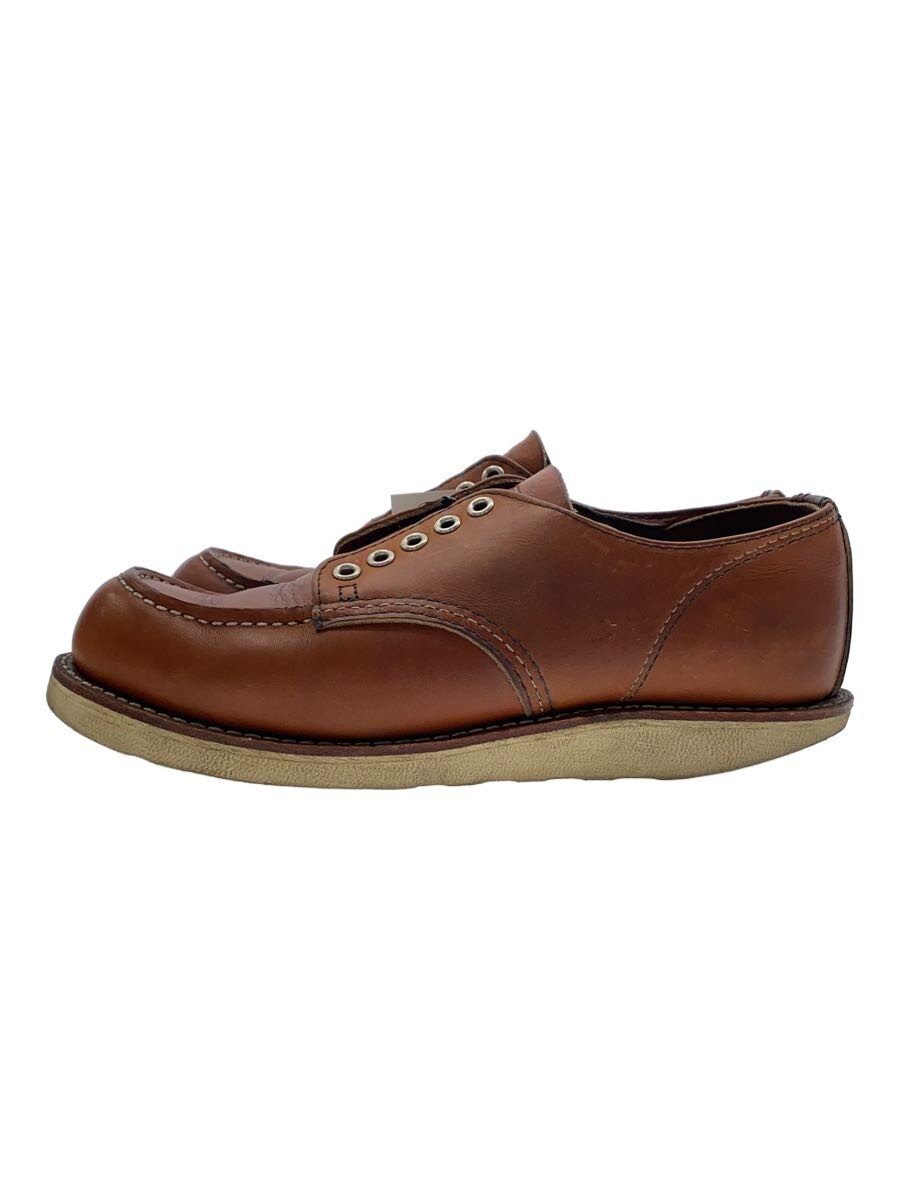 【中古】RED WING◆シューズ/25.5cm/BRW/レザー/8092//【シューズ】