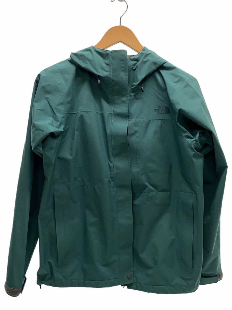 【中古】THE NORTH FACE◆CLOUD JACKET_クラウドジャケット/M/ポリエステル/GRN【レディースウェア】