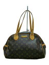 【中古】LOUIS VUITTON◆モントルグイユPM_モノグラム・キャンバス_BRW/PVC/BRW【バッグ】