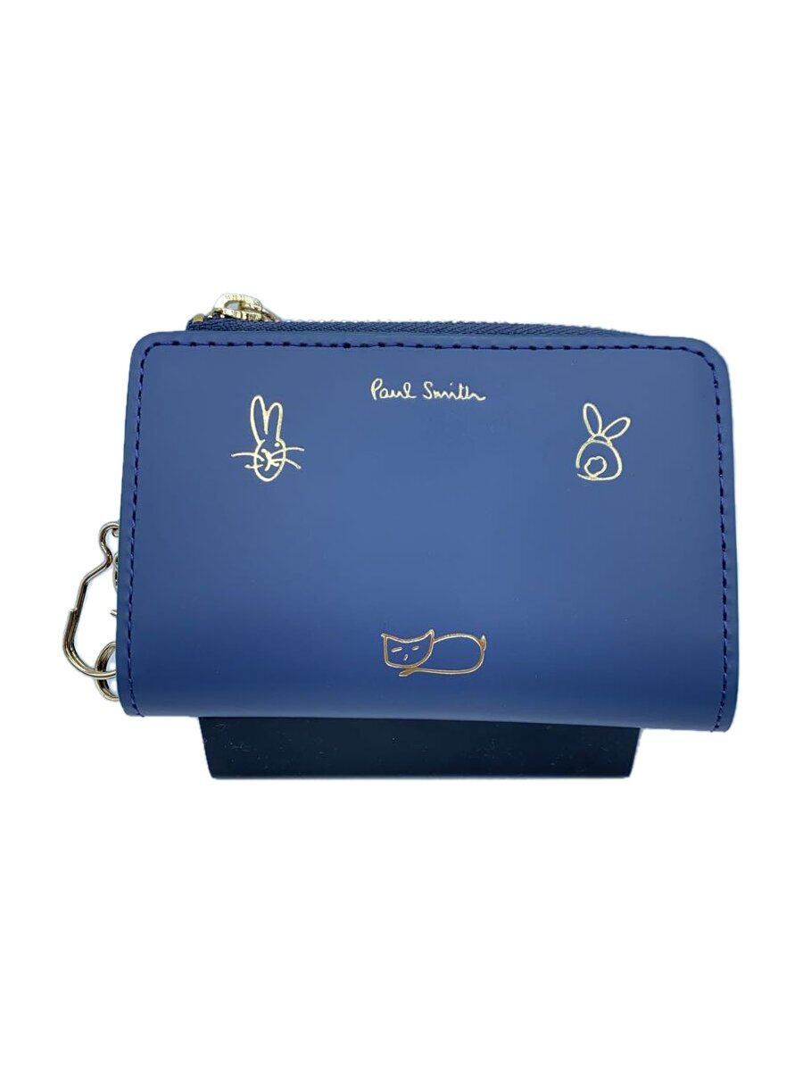 Key Holder - 【中古】Paul Smith◆キーケース/レザー/BLU/レディース/1447-0423【服飾雑貨他】