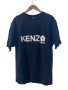 【中古】KENZO◆Tシャツ/L/コットン/BL
