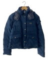 【中古】BURBERRY BLUE LABEL◆ダウンジャケット/36/ナイロン/NVY/ネイビー【レディースウェア】