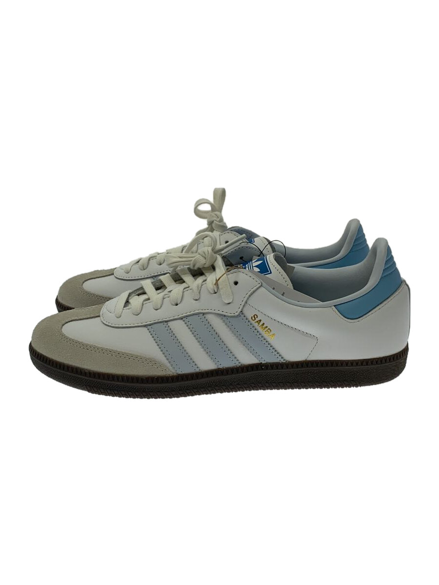 【中古】adidas◆SAMBA OG_サンバ OG/28cm/WHT【シューズ】