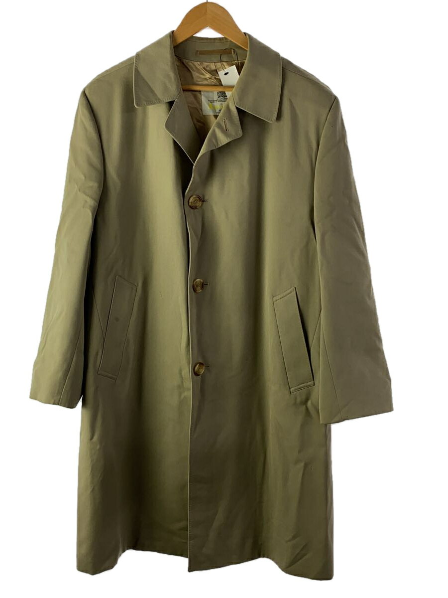 【中古】Aquascutum◆ステンカラーコート/--/--/BEG/汚れ・ピンホール等あり【メンズウェア】