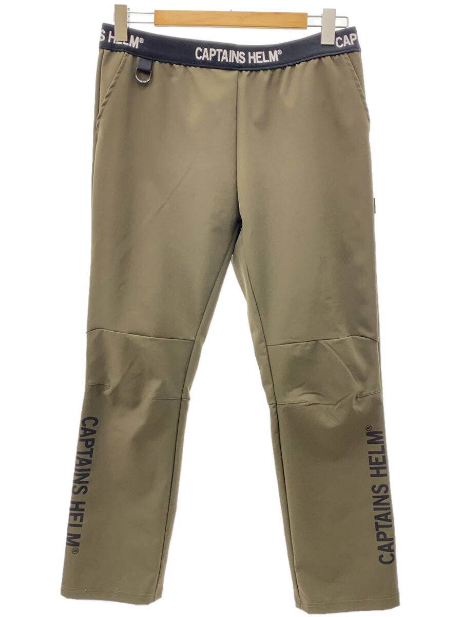 【中古】CAPTAINS HELM◆ボトム/L/ポリエステル/KHK/無地/23AW/PLEASURE SEEKERS TEC PANTS【メンズウェア】