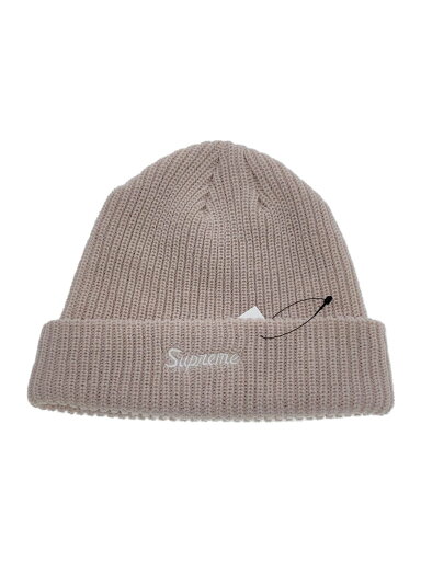 【中古】Supreme◆loose gauge beanie/ニットキャップ/ビーニー/アクリル/BEG/無地/メンズ【服飾雑貨他】 【中古】Supreme◆loose gauge beanie/ニットキャップ/ビーニー/アクリル/BEG/無地/メンズ【服飾雑貨他】