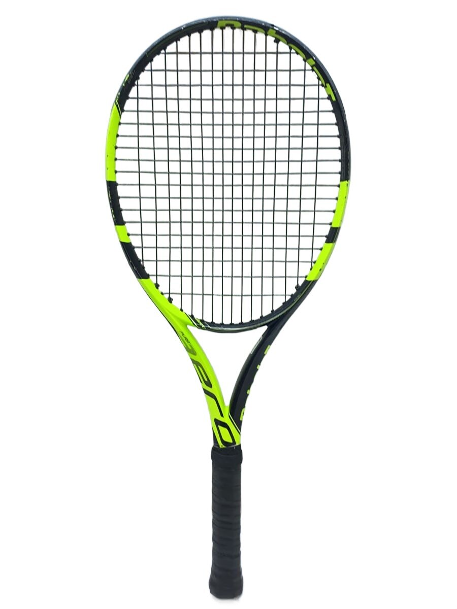 【中古】Babolat◆pureaero/テニスラケット/YLW【スポーツ】(4.0)