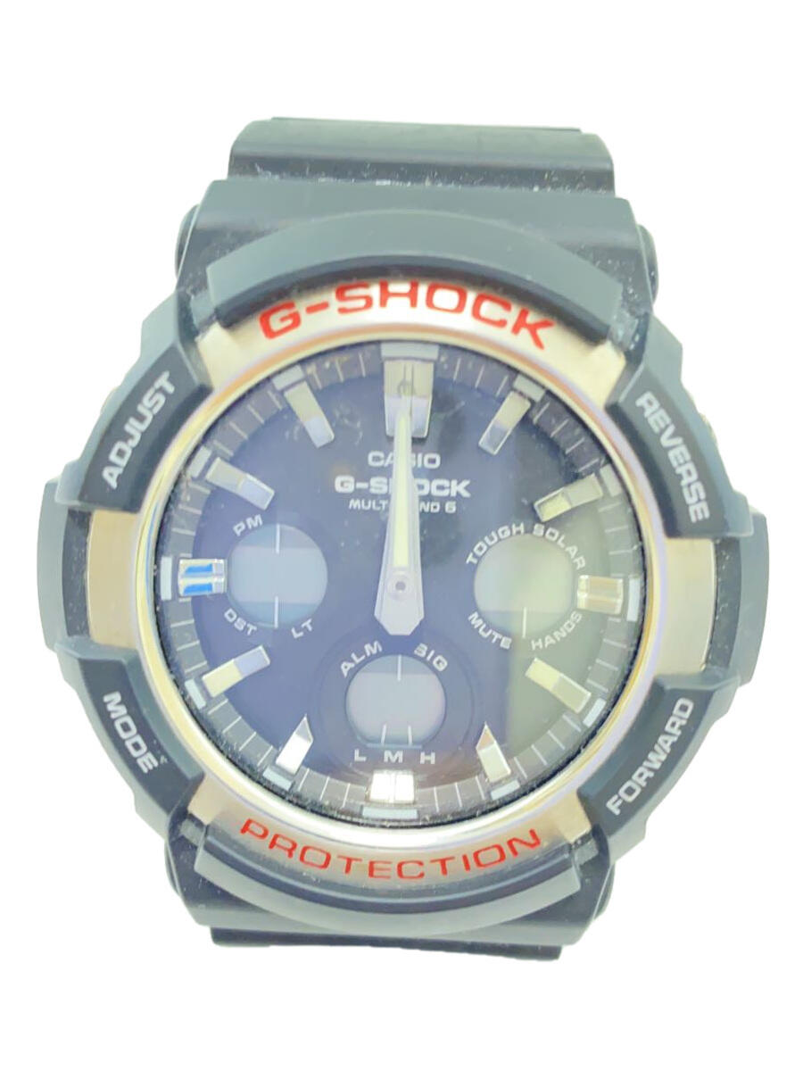 【中古】CASIO◆ソーラー腕時計・G-SHOCK/デジアナ【服飾雑貨他】
