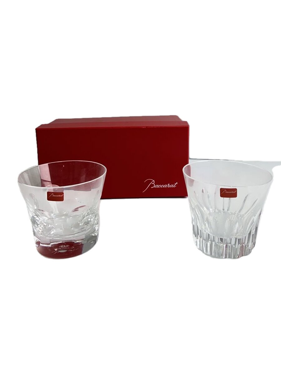 【中古】Baccarat◆ロックグラス/2点セット【キッチン用品】