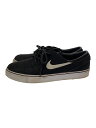 【中古】NIKE◆ZOOM STEFAN JANOSKI CNVS/ズームステファンジャノスキーキャンバス/ブラック/26cm/B【シューズ】