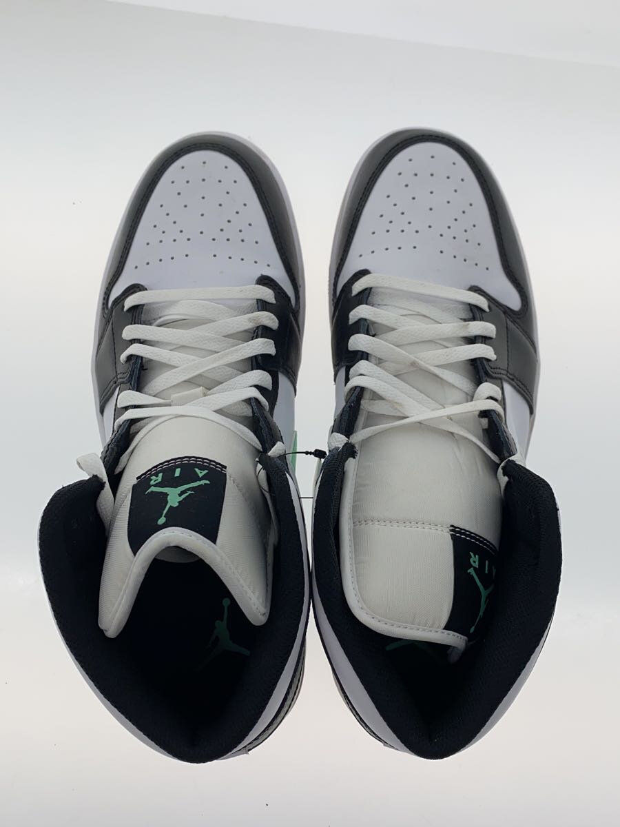 【中古】NIKE◆AIR JORDAN 1 MID_エア ジョーダン 1 ミッド/31cm/BLK【シューズ】