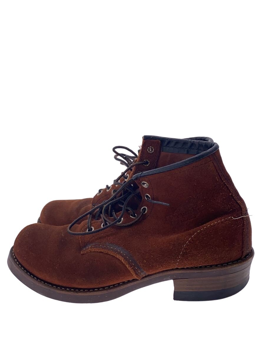 【中古】RED WING◆エンジニアブーツ/UK6/スウェード/8811/MADE IN USA【シューズ】