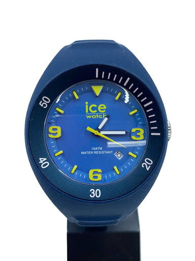 【中古】ice watch◆クォーツ腕時計/アナログ/ラバー/BLU/BLU/020613【服飾雑貨他】 【中古】ice watch◆クォーツ腕時計/アナログ/ラバー/BLU/BLU/020613【服飾雑貨他】