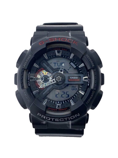 【中古】CASIO◆クォーツ腕時計/デジタル/--/BLK/BLK/GA-110-1AJF【服飾雑貨他】 【中古】CASIO◆クォーツ腕時計/デジタル/--/BLK/BLK/GA-110-1AJF【服飾雑貨他】