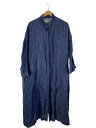 【中古】08Mab◆シャツワンピース/デニム/リネン/IDG【レディースウェア】(4)