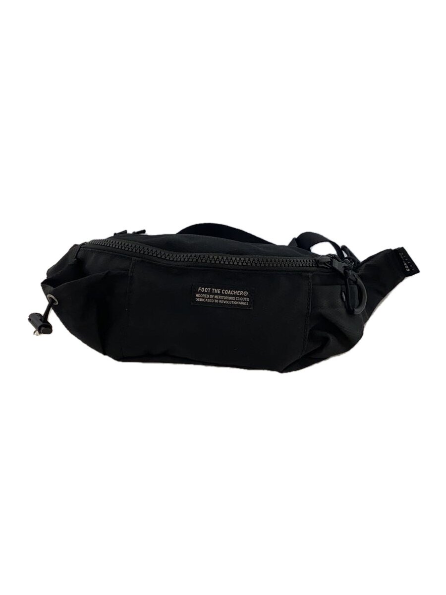 【中古】foot the coacher◆ANARCHO WAIST BAG/ウエストバッグ/FTA2012004/ブラック...