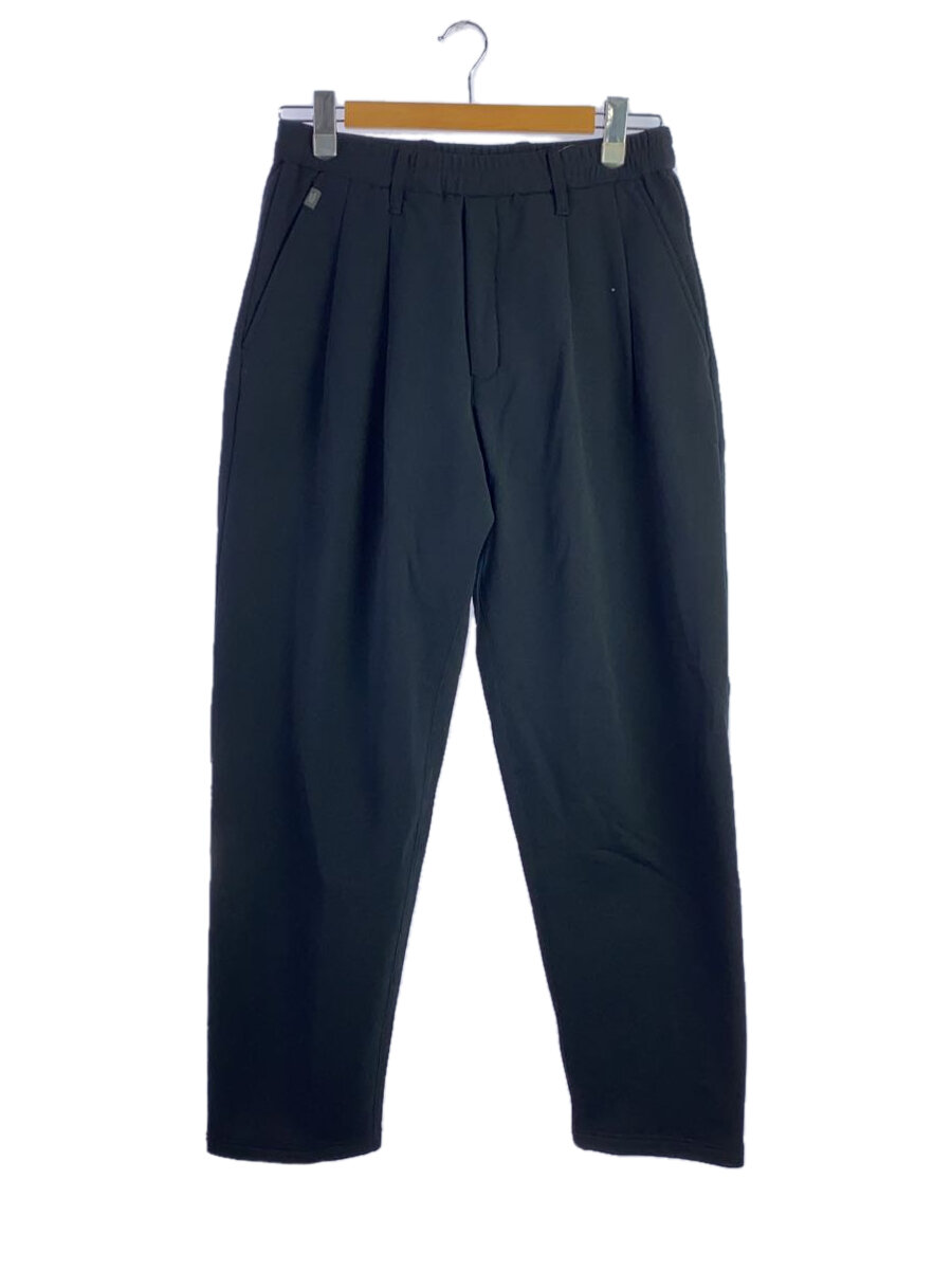 【中古】thinkwool/ストレートパンツ/M/ポリエステル/BLK/tw008-03-24a【メンズウェア】