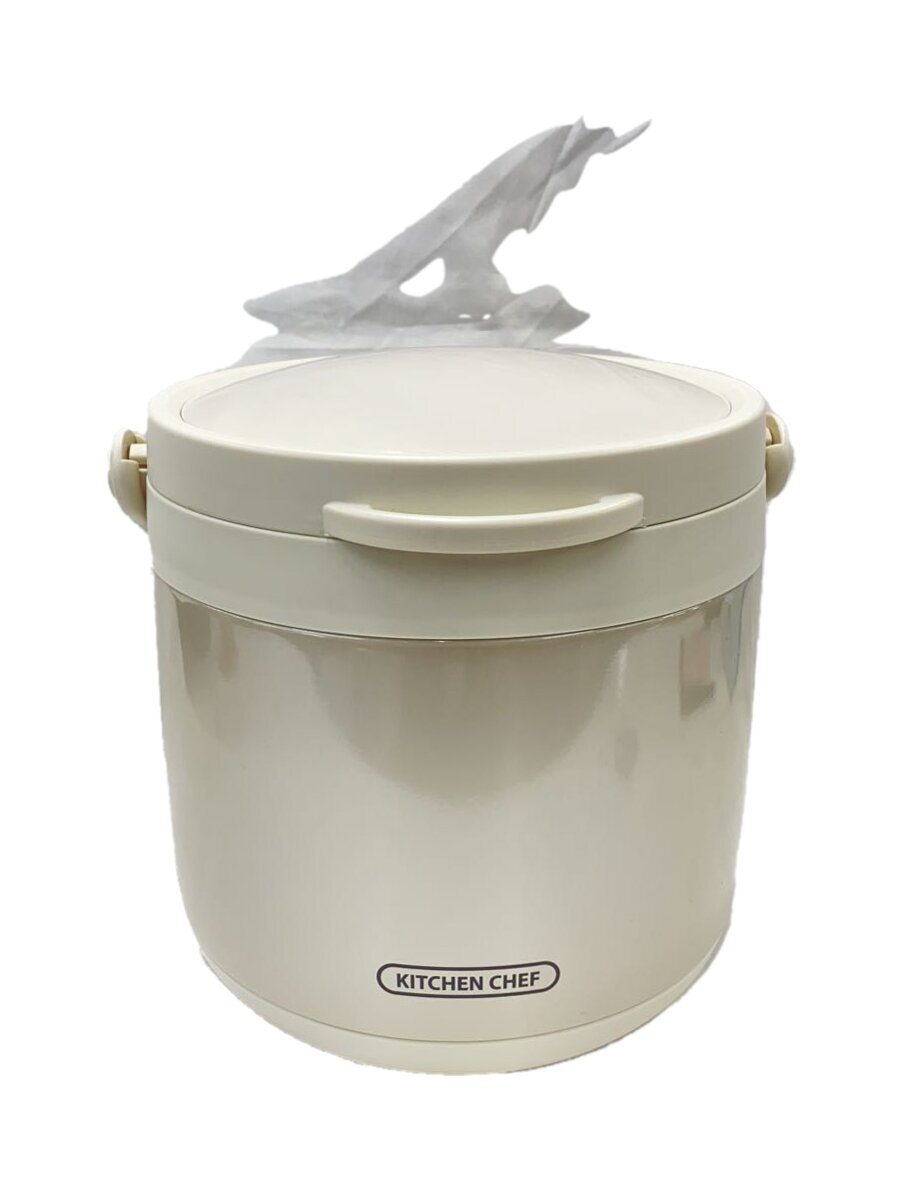 【中古】IRIS OHYAMA◆キッチンシェフ おまかせさん/調理器具その他/容量:4.5L/WHT/RWP-N45【キッチン用品】