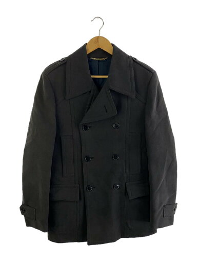 【中古】DOLCE&GABBANA◆コート/46/コットン/GRY/無地【メンズウェア】 【中古】DOLCE&GABBANA◆コート/46/コットン/GRY/無地【メンズウェア】