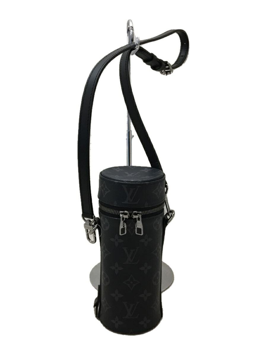 【中古】LOUIS VUITTON◆ショルダーバッグ/PVC/BLK/総柄/GI0398/モノグラムエクリプス/ペットボトルホルダー/【バッグ】