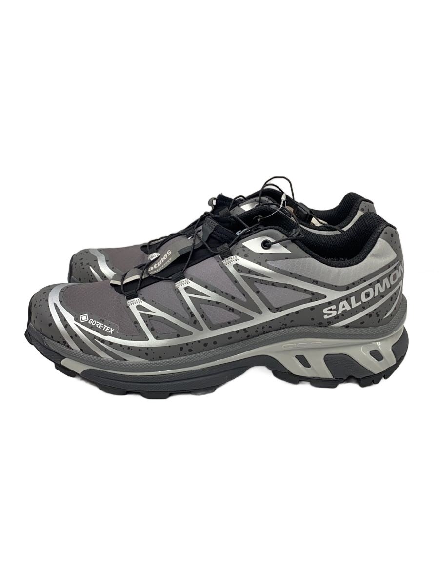 【中古】salomon◆ローカットスニーカー/26.5cm/GRY/478301【シューズ】