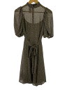 【中古】SNIDEL◆半袖ワンピース/one/ポリエステル/BRW/ドット/SWFO214017【レディースウェア】(4)