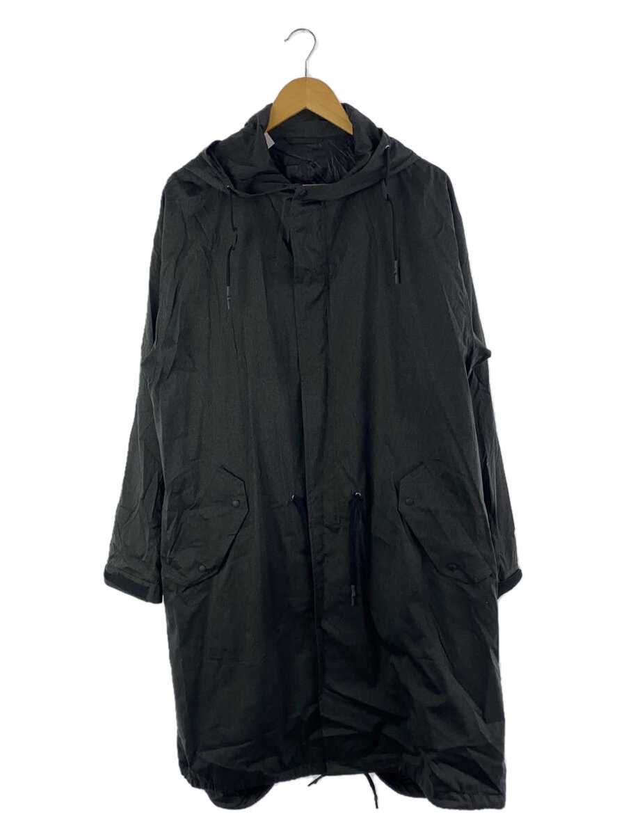 【中古】モッズコート/2/ナイロン/BLK【メンズウェア】