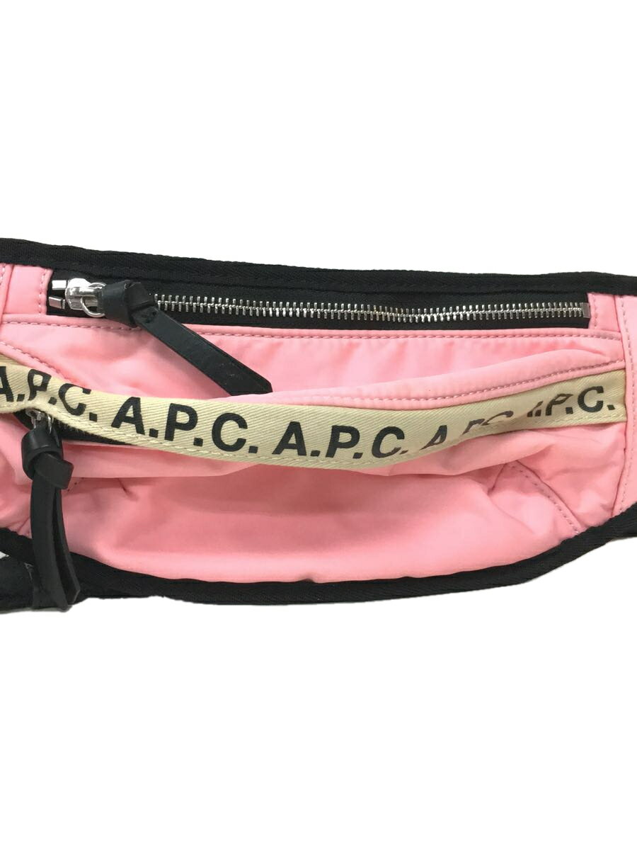 【中古】A.P.C.◆BANANE REPEATウエストバッグ/--/PNK【バッグ】