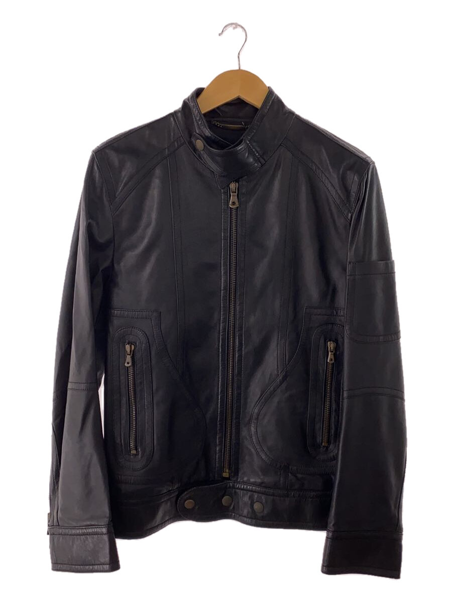 新品 定価40万 DOLCE&GABBANA ラムレザー ライダース ジャケット 2341606066624-01.jpg