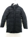 patagonia◆JACKSON GLACIER PARKA/ダウンジャケット/S/ナイロン/BLK/無地/27910