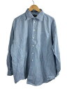 【中古】NAUTICA◆長袖シャツ/--/コットン/GRY【メンズウェア】