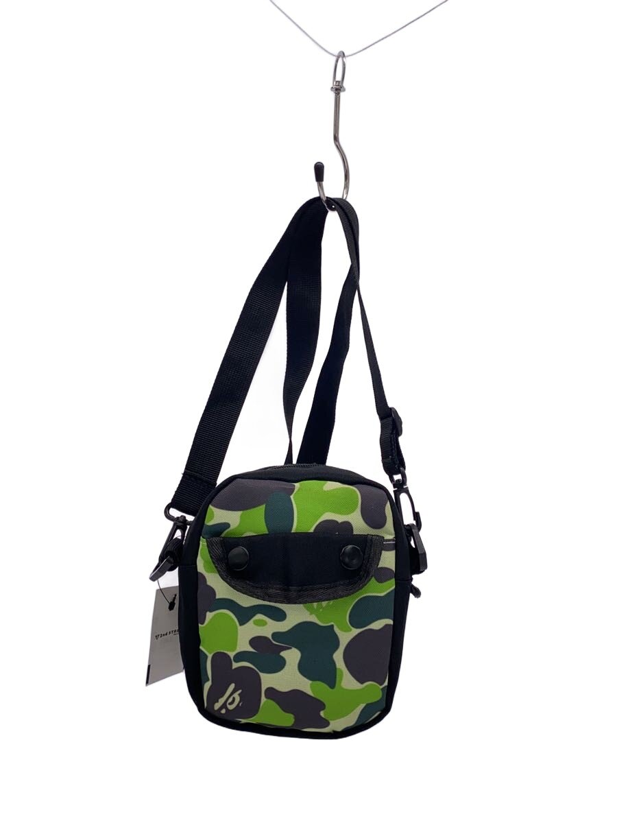 【中古】A BATHING APE◆ショルダーバッグ/ポリエステル/カモフラ/001GDF701177X【バッグ】