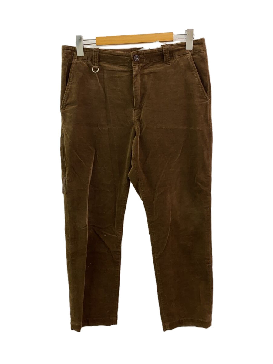 【中古】uniform experiment◆20AW/CORDUROY SIDE POCKET TA/ボトム/3/コーデュロイ/BRW/無地/UE-2020//【メンズウェア】