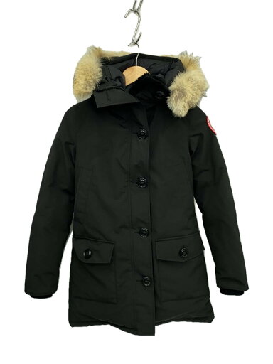 【中古】CANADA GOOSE◆BRONTE PARKA/ロングダウンジャケット/XS/ナイロン/BLK/2603JL【レディースウェア】 【中古】CANADA GOOSE◆BRONTE PARKA/ロングダウンジャケット/XS/ナイロン/BLK/2603JL【レディースウェア】