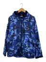 【中古】F.C.R.B.(F.C.Real Bristol)◆CAMOUFLAGE PRACTICE JACKET/ナイロンジャケット/L/BLU/カモフラ/FCRB-180022【メンズウェア】