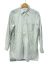 【中古】RAKINES◆長袖シャツ/2/コットン/WHT/ストライプ/07S22HN107S【メンズウェア】(4)