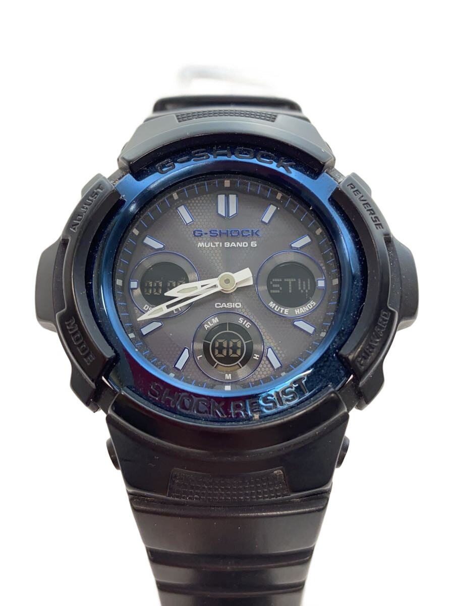 Rakuten - 【中古】CASIO◆腕時計/アナログ/BLK/BLK/AMG-M100A【服飾雑貨他】