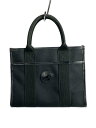 【中古】HUNTING WORLD◆ハンドバッグ/キャンバス/BLK//【バッグ】