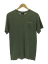 【中古】STUSSY◆Tシャツ/S/コットン/K