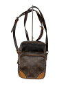 【中古】LOUIS VUITTON◆アマゾン_モノグラム・キャンバス/PVC/BRW【バッグ】